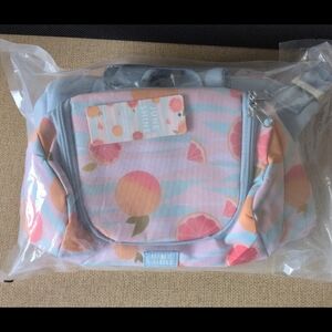 Kids Peach Print Fanny Pack